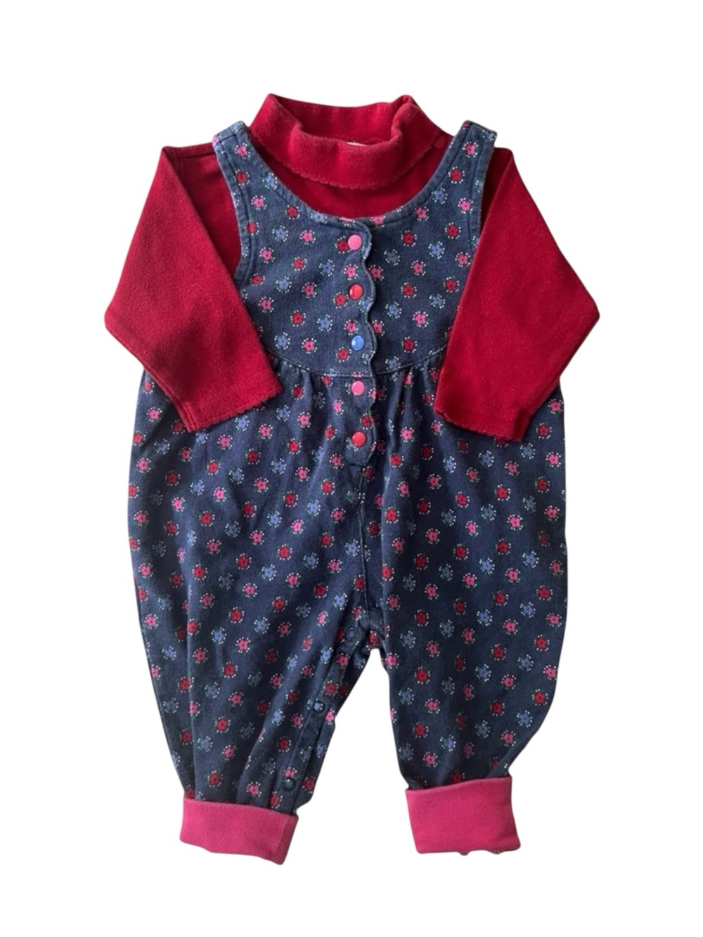 Baby Girl Vintage 90s Gymboree Fall Outfit